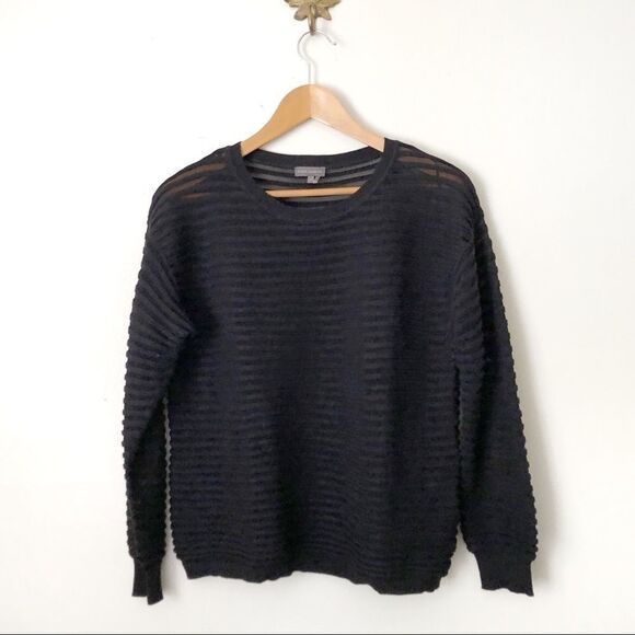 Vince Camuto textured crewneck sweater Large - Picture 1 of 6